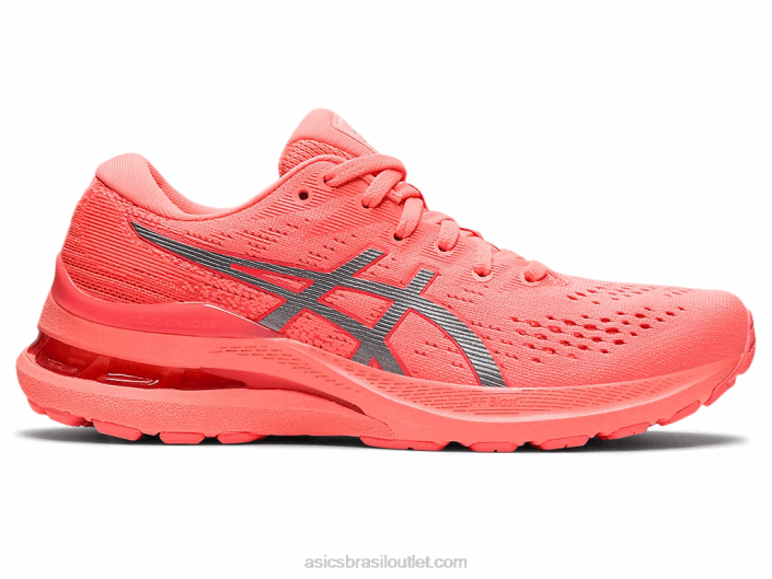 gel kayano 28 lite show 462T3415 lite show/coral do sol Asics