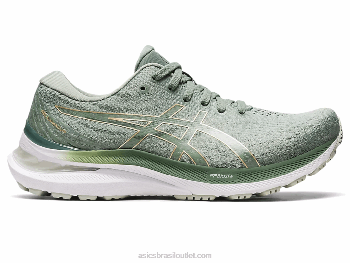 gel-kayano 29 462T2399 cinza ardósia/champanhe Asics