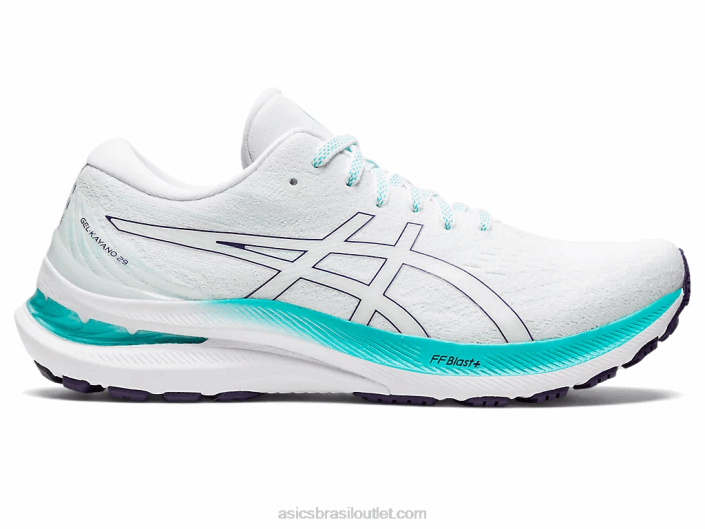 gel-kayano 29 462T2585 vidro branco/mar Asics