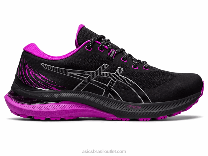 gel kayano 29 lite show 462T2686 orquídea preta Asics