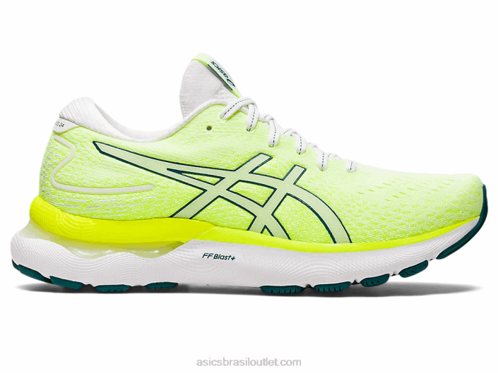 gel nimbus 24 462T2974 pinho branco/veludo Asics