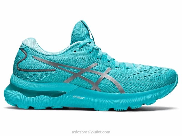 gel nimbus 24 lite show 462T3416 lite show/menta de gelo Asics