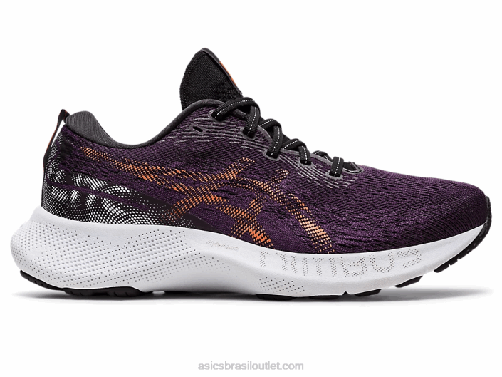 gel nimbus lite 3 462T3019 sombra noturna/nova laranja Asics