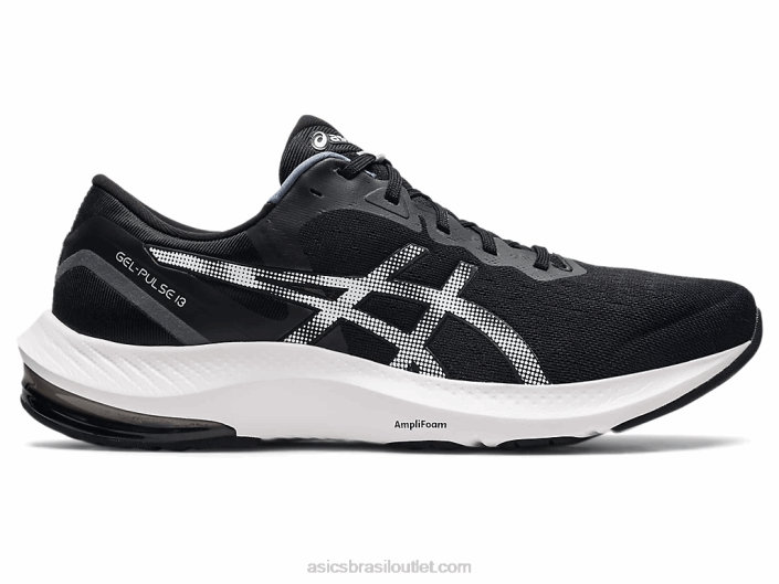 gel-pulse 13 de largura 462T3883 Preto branco Asics