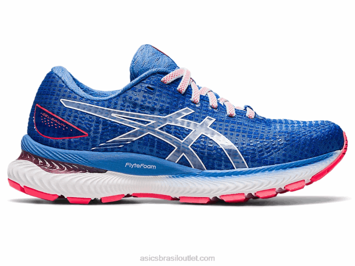 gel-saiun 462T2577 céu suave/branco Asics