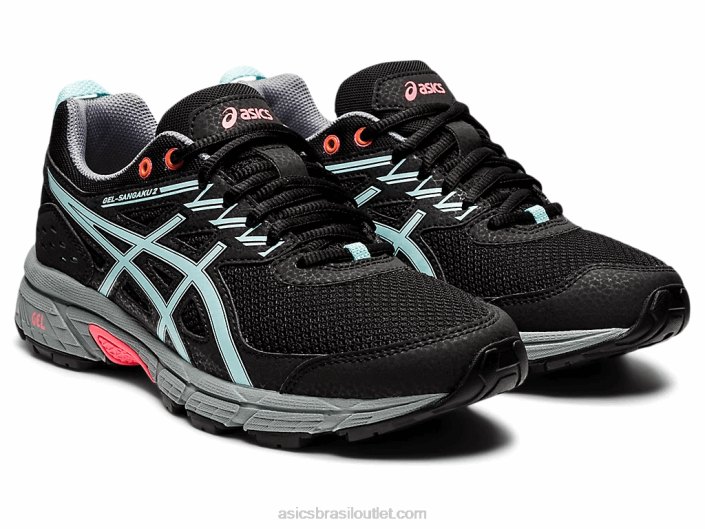 gel-sangaku 2 462T2601 preto/azul claro Asics
