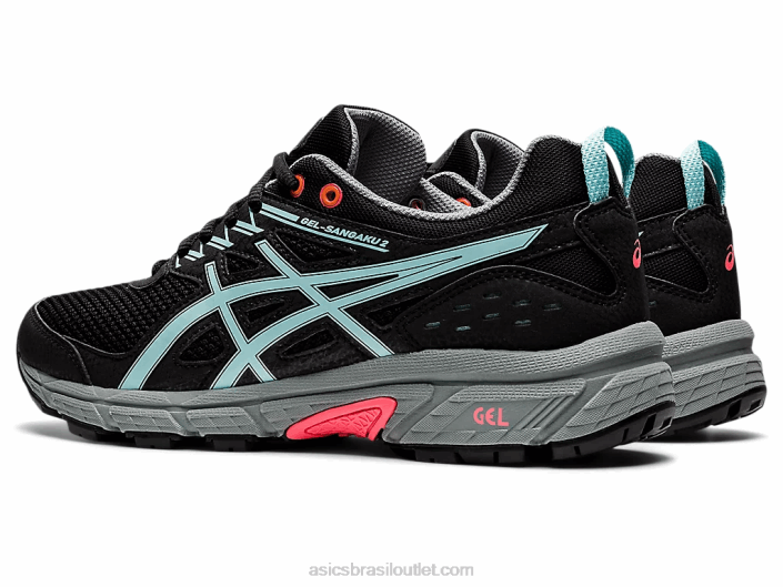 gel-sangaku 2 462T2601 preto/azul claro Asics