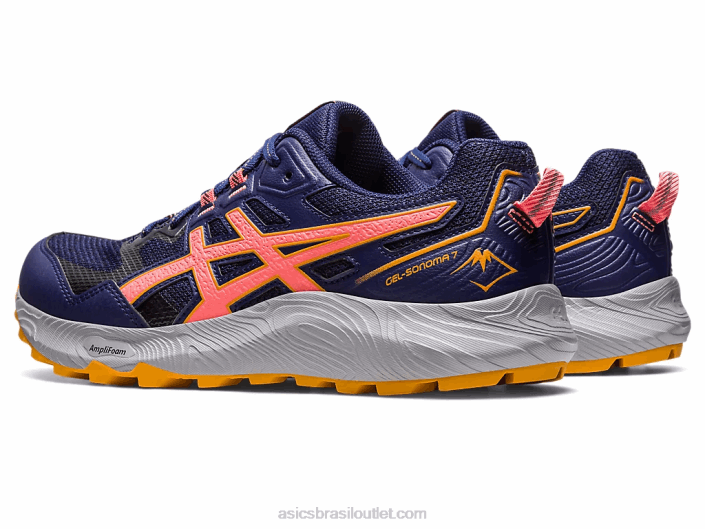gel-sonoma 7 462T2215 azul índigo/mamão Asics
