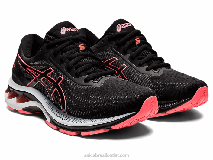 gel-superion 5 462T2606 coral preto/brilhante Asics