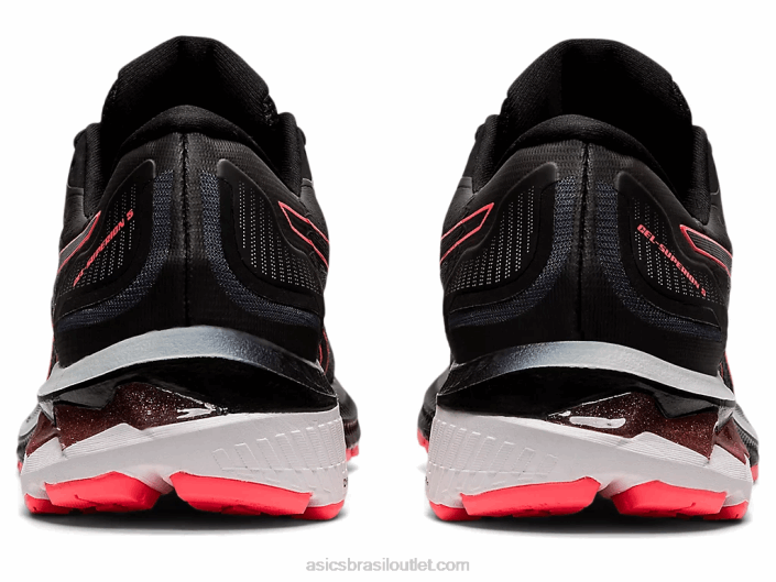 gel-superion 5 462T2606 coral preto/brilhante Asics