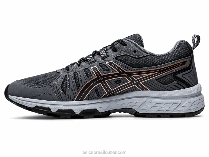 gel-venture 7 462T4175 cinza grafite/ouro rosa Asics