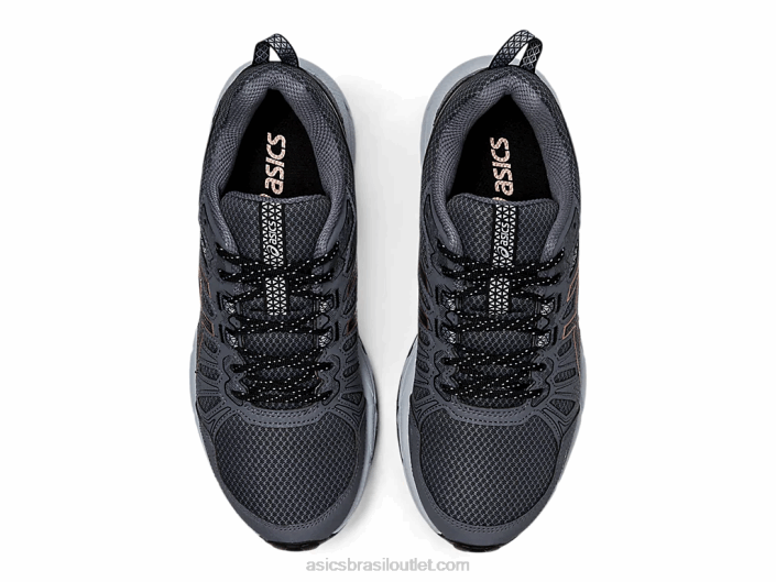 gel-venture 7 462T4175 cinza grafite/ouro rosa Asics