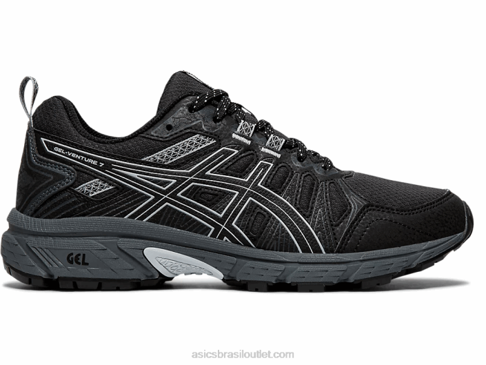 gel-venture 7 462T4209 preto/cinza piemonte Asics