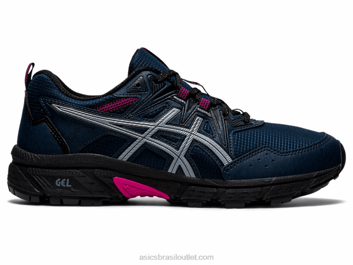 gel-venture 8 furador 462T3634 rave francês azul/rosa Asics
