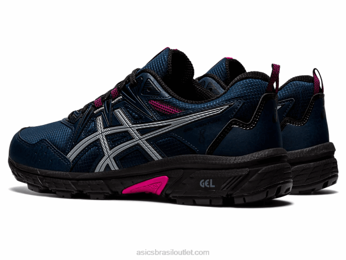 gel-venture 8 furador 462T3634 rave francês azul/rosa Asics
