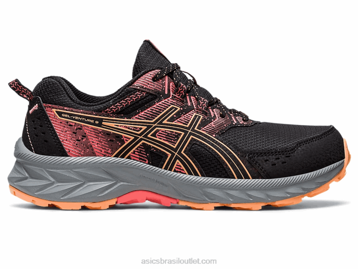 gel-venture 9 462T2200 duna negra/de verão Asics
