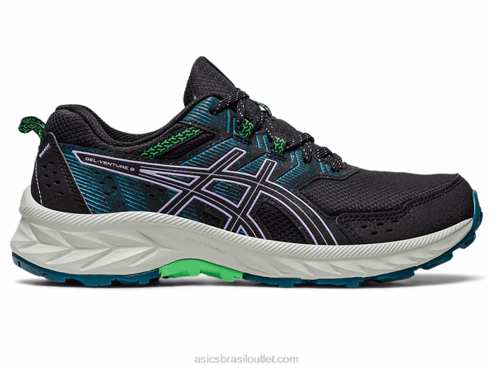 gel-venture 9 462T2212 preto/violeta digital Asics