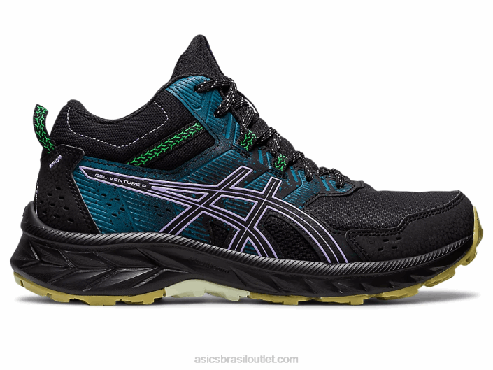 gel-venture 9 mt 462T2224 preto/violeta digital Asics