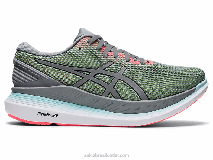 glideride 2 lite-show 462T3840 folha de rocha/prata pura Asics