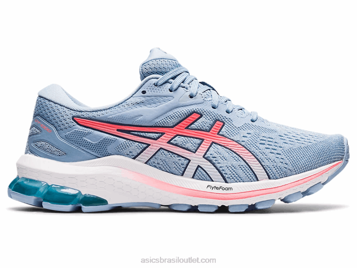 gt-1000 10 462T3871 céu macio/coral ardente Asics