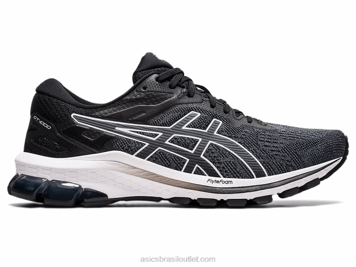 gt-1000 10 de largura 462T3995 Preto branco Asics