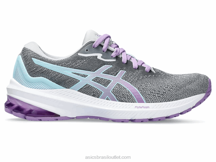 gt-1000 11 462T2617 cinza piemonte/lavanda inglesa Asics
