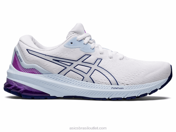 gt-1000 11 462T2973 branco/azul mergulho Asics