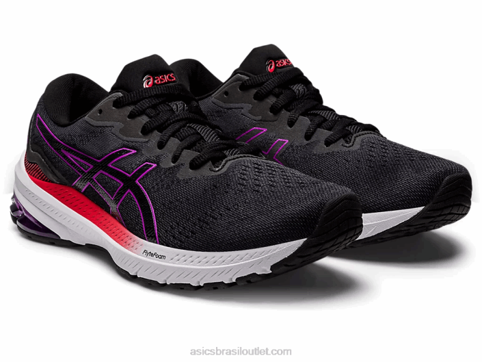 gt-1000 11 462T2990 orquídea preta Asics