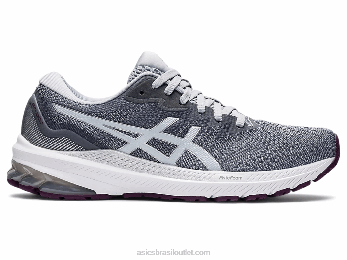 gt-1000 11 462T3216 piemonte cinza/branco Asics