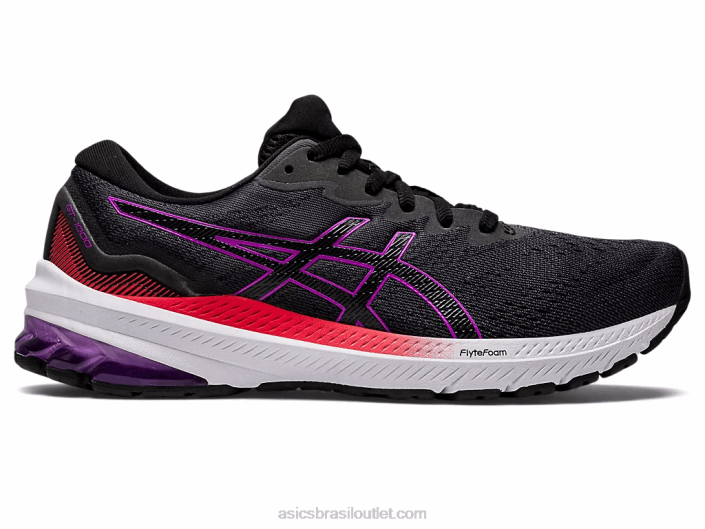 gt-1000 11 de largura 462T2913 orquídea preta Asics