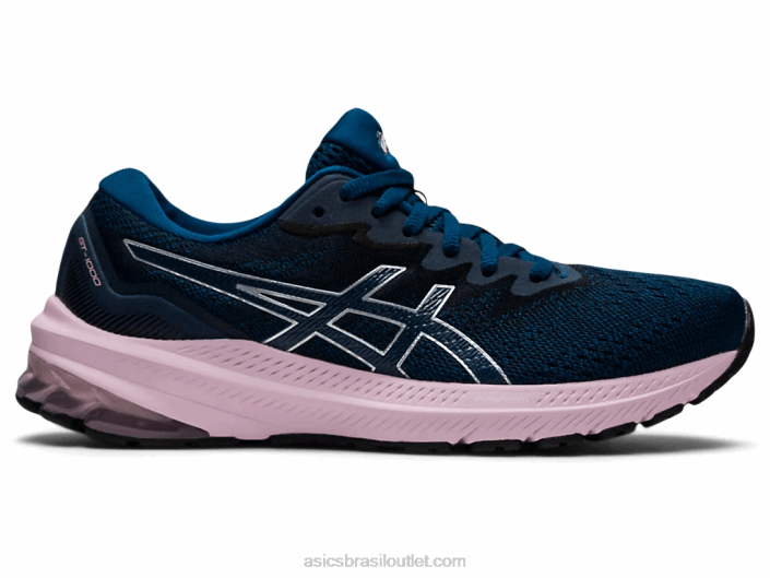 gt-1000 11 de largura 462T3223 mako azul/quase rosa Asics