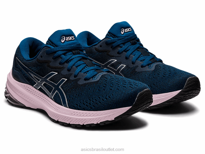 gt-1000 11 de largura 462T3223 mako azul/quase rosa Asics
