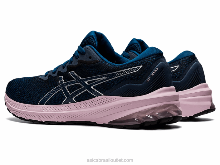gt-1000 11 de largura 462T3223 mako azul/quase rosa Asics