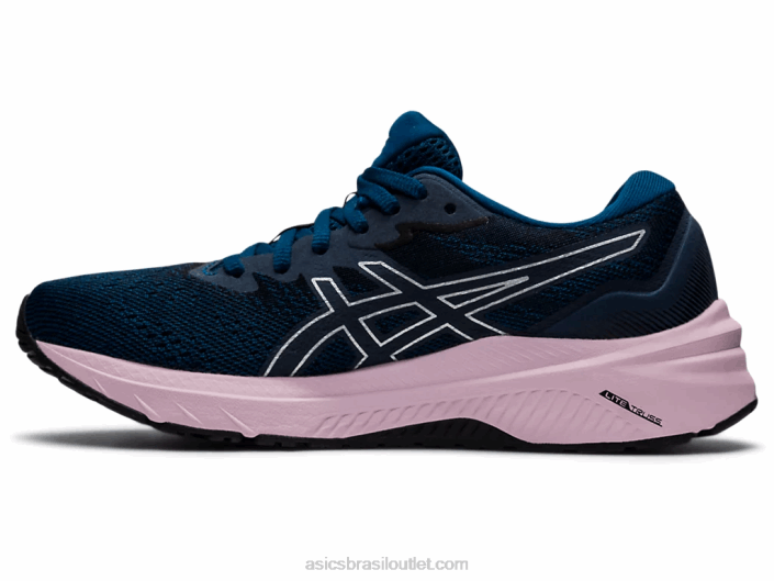 gt-1000 11 de largura 462T3223 mako azul/quase rosa Asics