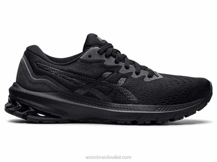 gt-1000 11 de largura 462T3225 preto Asics
