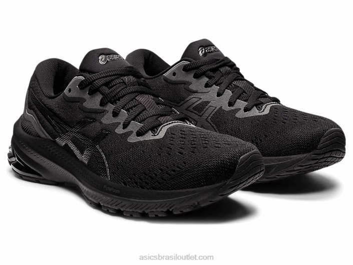 gt-1000 11 de largura 462T3225 preto Asics