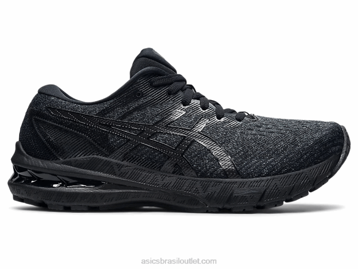 gt-2000 10 de largura 462T3685 preto Asics