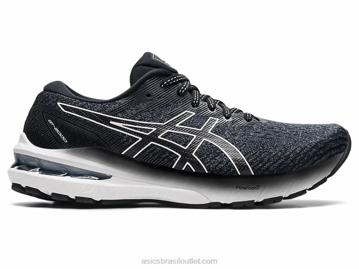 gt-2000 10 de largura 462T3694 Preto branco Asics
