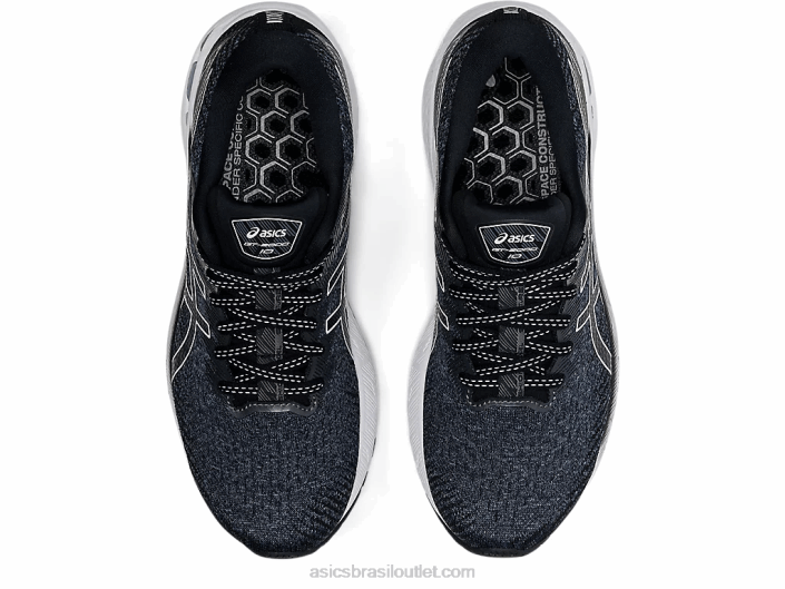 gt-2000 10 de largura 462T3694 Preto branco Asics