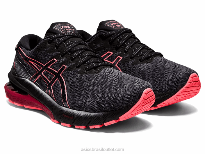 gt-2000 10g-tx 462T3613 portador cinza/preto Asics