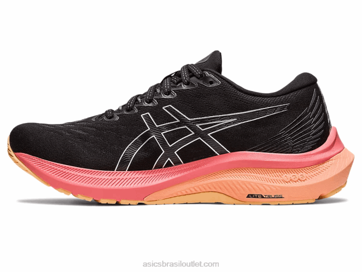 gt-2000 11 de largura 462T2668 preto/prata pura Asics