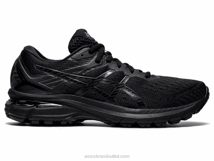 gt-2000 9 de largura 462T4119 preto Asics