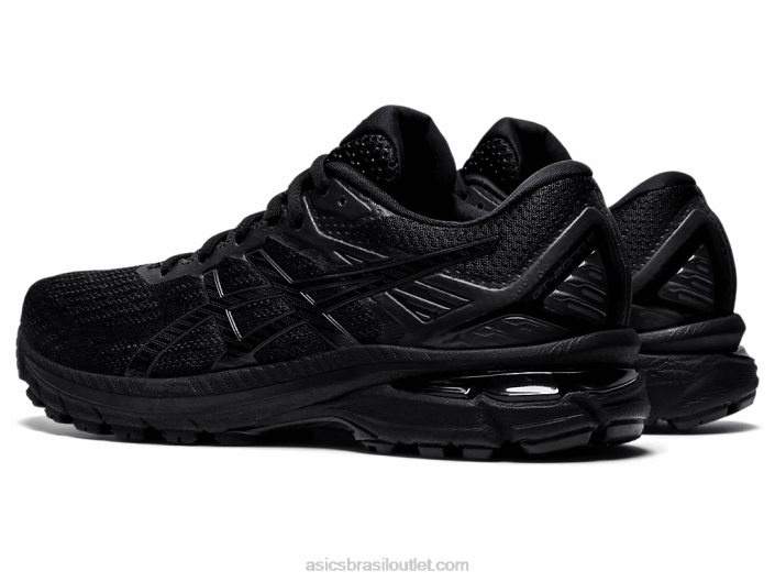 gt-2000 9 de largura 462T4119 preto Asics