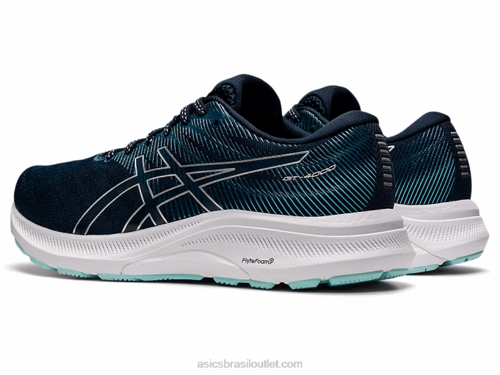 gt-4000 3 largura 462T2655 azul francês/prata pura Asics
