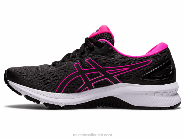 gt-xpress 2 462T2611 cinza grafite/rosa choque Asics