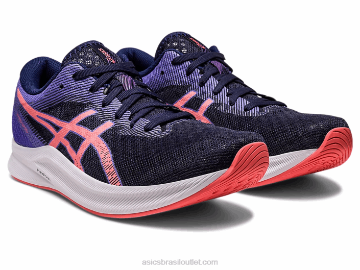 hipervelocidade 2 462T2495 meia-noite/mamão Asics