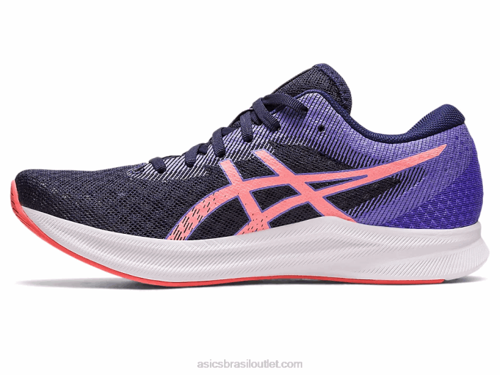 hipervelocidade 2 462T2495 meia-noite/mamão Asics