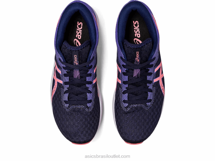 hipervelocidade 2 462T2495 meia-noite/mamão Asics