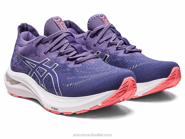 malha gt-2000 11 mk 462T2197 azul índigo/prata pura Asics