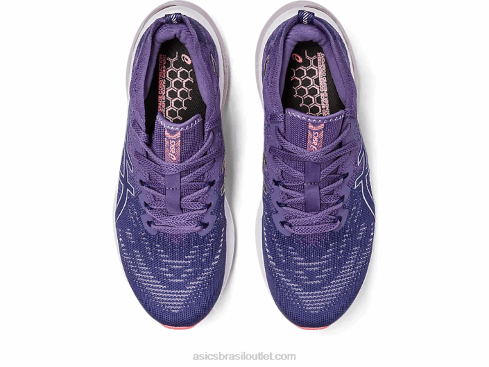 malha gt-2000 11 mk 462T2197 azul índigo/prata pura Asics